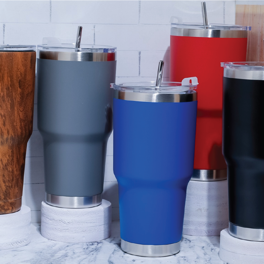 Custom Branded Thermal Mugs silver 500 ml
