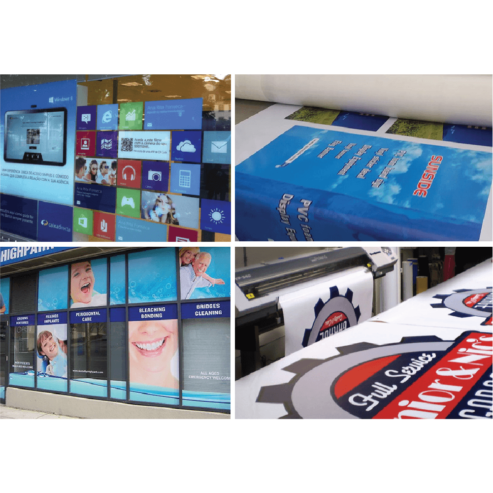 Large Format vinyl sticker